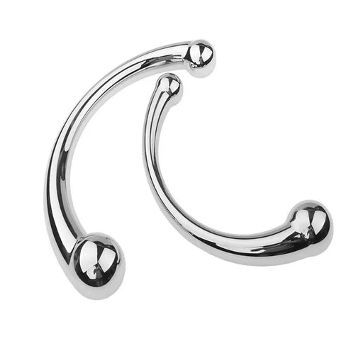 Ended Hook 5858 Double Steel Anal Stainless Elegant 1107
